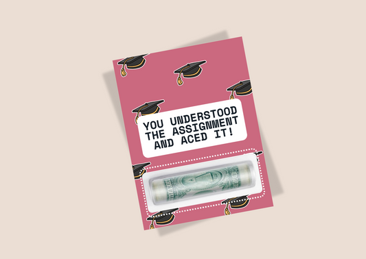 Graduation Money Gift Card Wallet