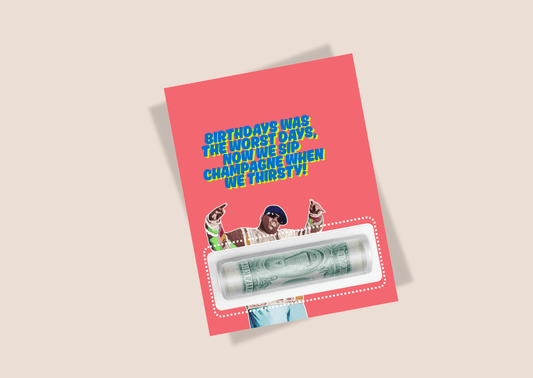 Biggie Birthday Money Gift Card Wallet - Giftful Box
